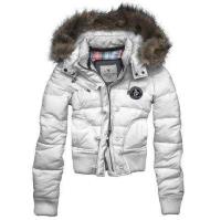 dames abercrombie fitch donsjassen fur hooded af wit Style Betaalbare hgnq4251